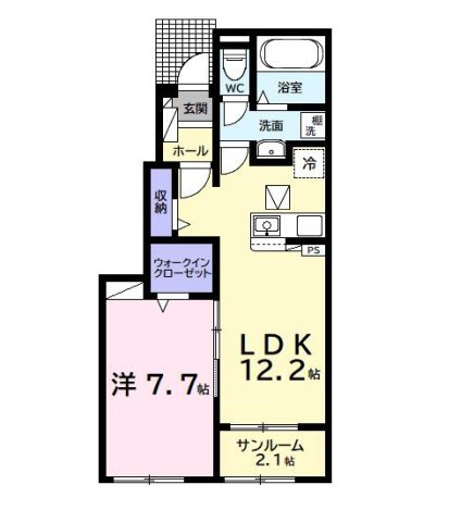 アイリスの間取り