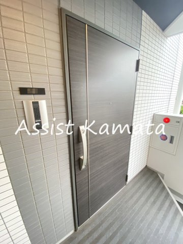 ティモーネプレミアム蒲田の玄関|写真は同タイプの別号室です