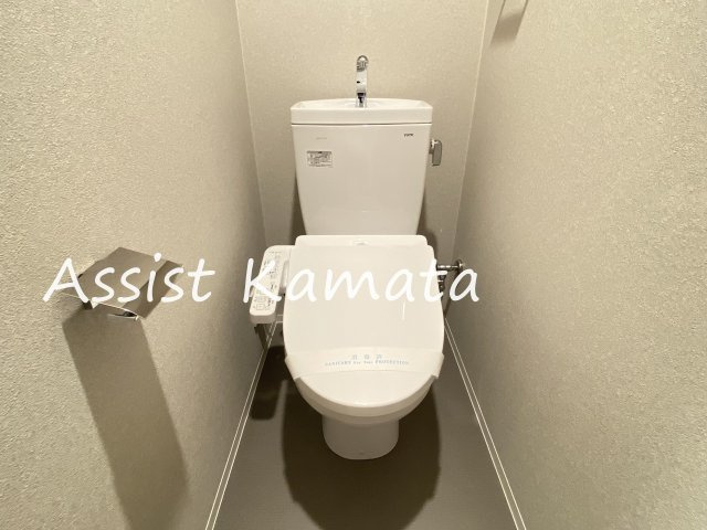 ティモーネプレミアム蒲田のトイレ|写真は同タイプの別号室です