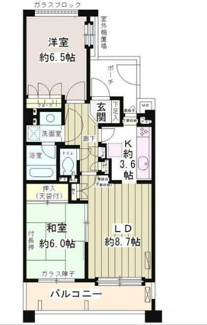 【間取り】 | 大森パーク・ホームズ　ベイサイドコート | 間取りです。