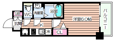 【間取り】 | グランカリテ九条南