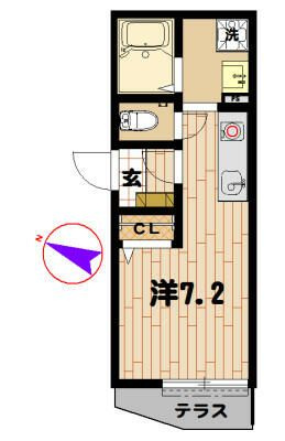 横浜市神奈川区六角橋４丁目のアパート