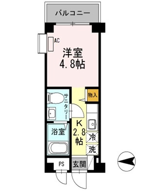 【間取り】 | クレール久保 | クレール久保(Good Home)