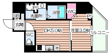 【間取り】 | イルリッシュ西中島