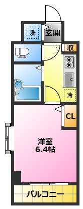 ガラ・シティ武蔵小杉の間取り|オートロック・エレベーター付で３路線利用可♪