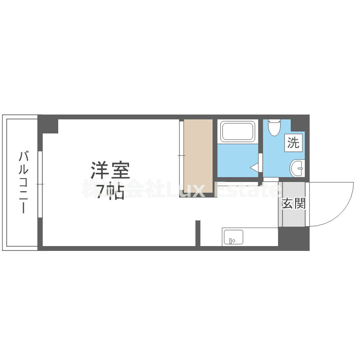 エグゼ西大阪の間取り