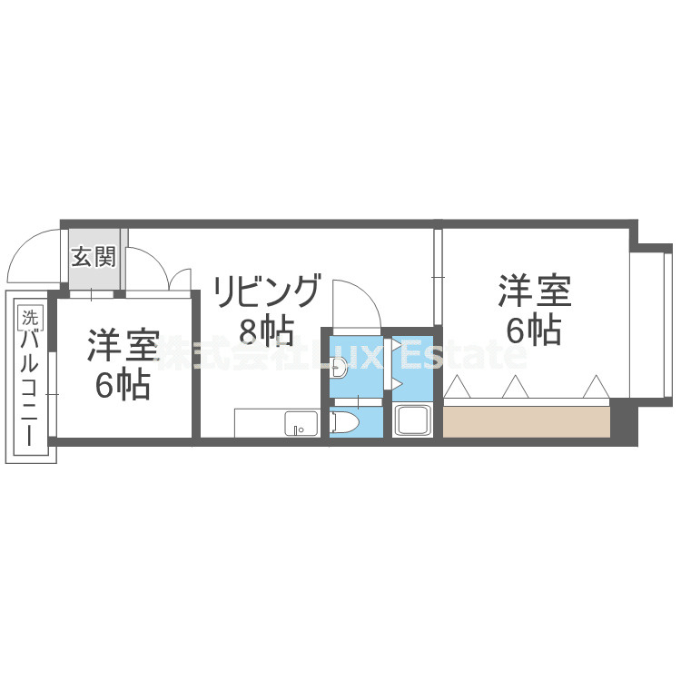 ホワイトハイツの間取り