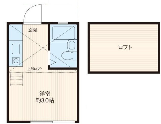 プレシティー笹塚Ⅱの間取り|寝室と居室スペースを分けて有効活用♪間取り図