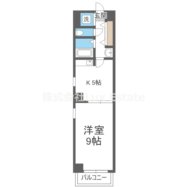 グリーンプラザ瓦町の間取り