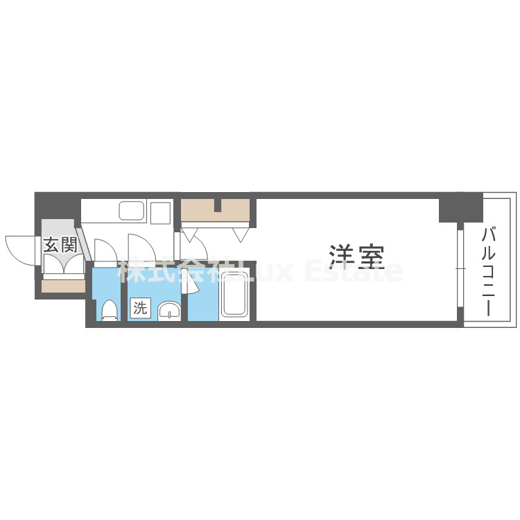 セイル淀屋橋の間取り