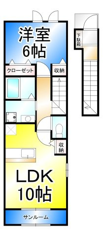 ブルースカイの間取り