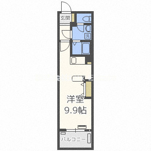 クラウンハイム本町EASTの間取り