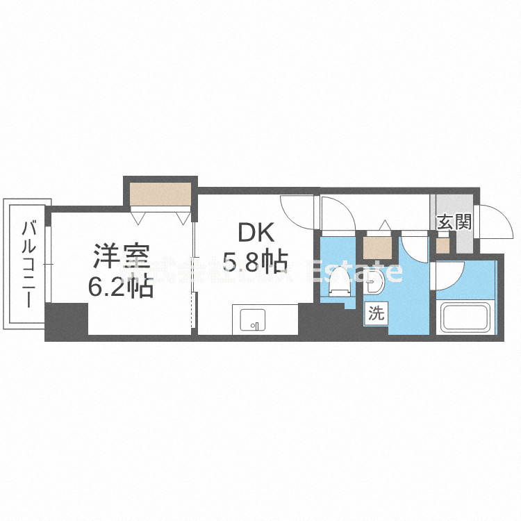 カーサラピスの間取り