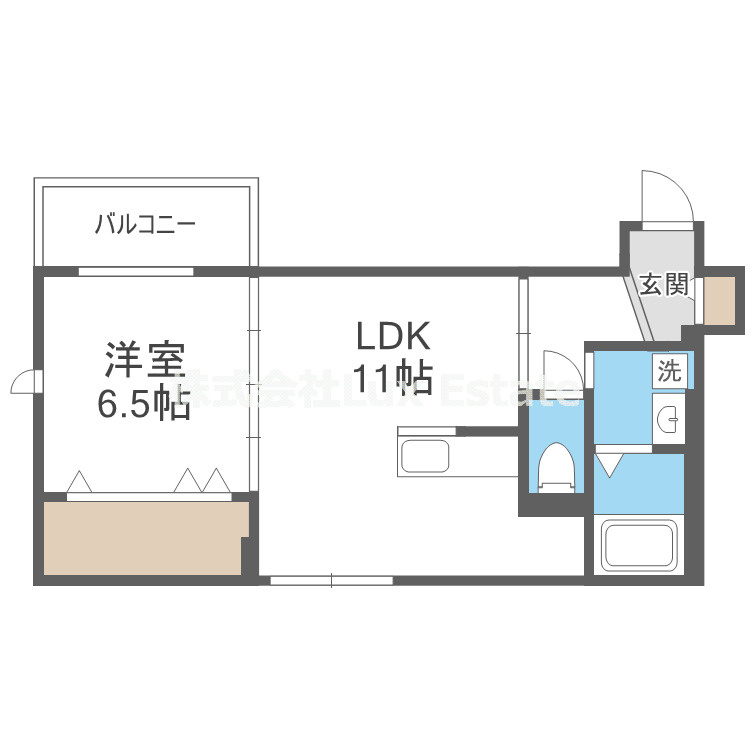 TRICERA Courtの間取り