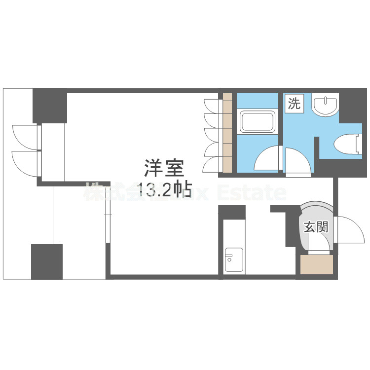 プライムアーバン堺筋本町の間取り