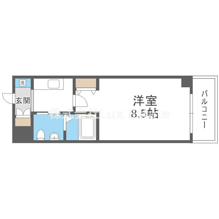 Welina日本橋の間取り