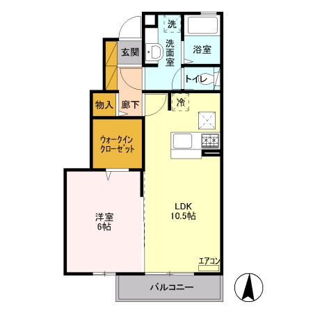 マグノリアの間取り