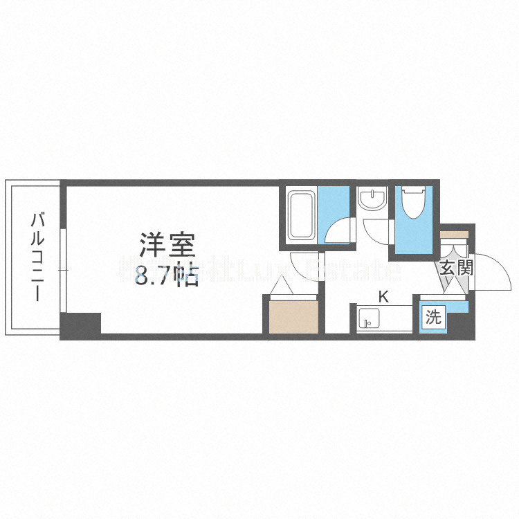 コンフォルトKの間取り