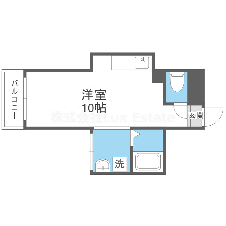 ロイヤルメゾンMINAMISENBAの間取り