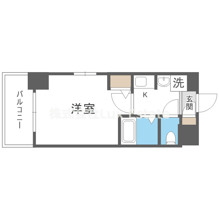 エスリード上本町北の間取り
