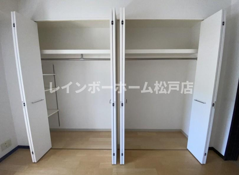 クリオ松戸伍番館の収納|収納があります