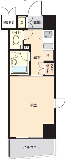 ルーブル大井町弐番館の間取り