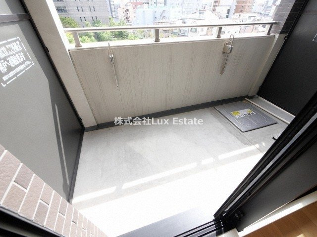 セイワパレス玉造駅前のバルコニー