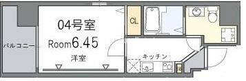 ウエンズ東心斎橋の間取り