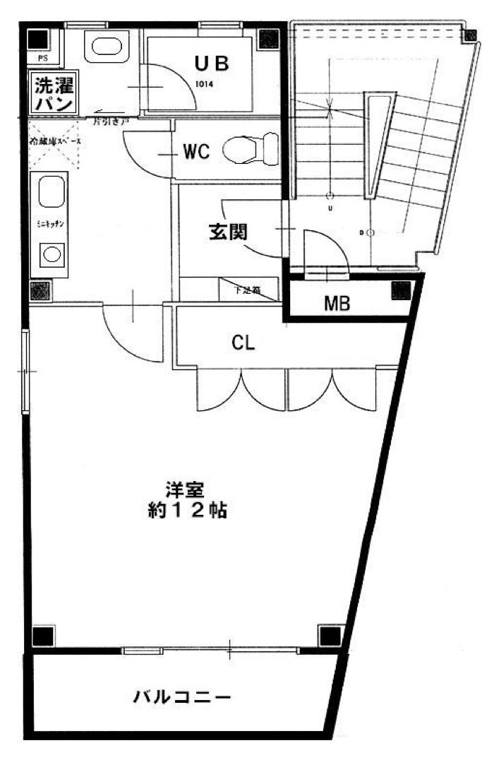 ヨークビルの間取り