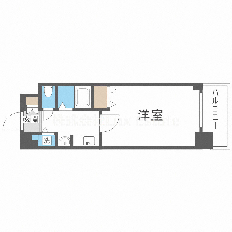 プレサンス本町プライムの間取り