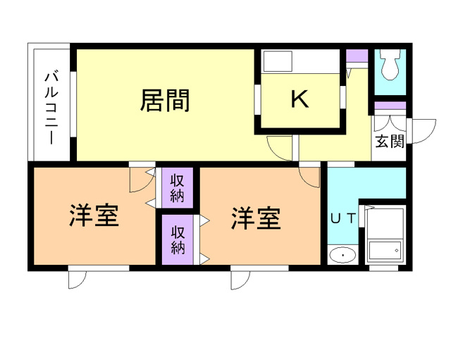 レジデンス寿の間取り