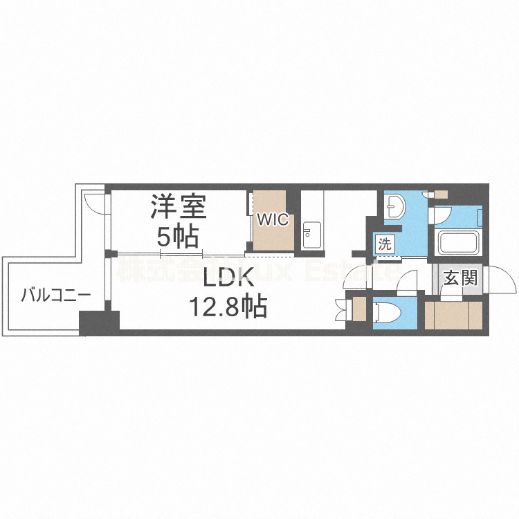 ブランズ北堀江PLACEの間取り