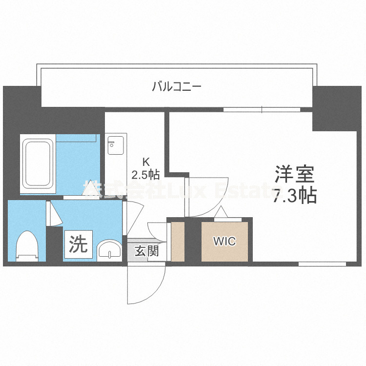 グランパシフィック北新町の間取り