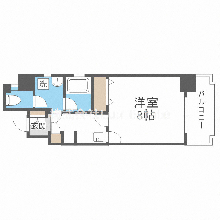 キャナルコート内久宝寺の間取り