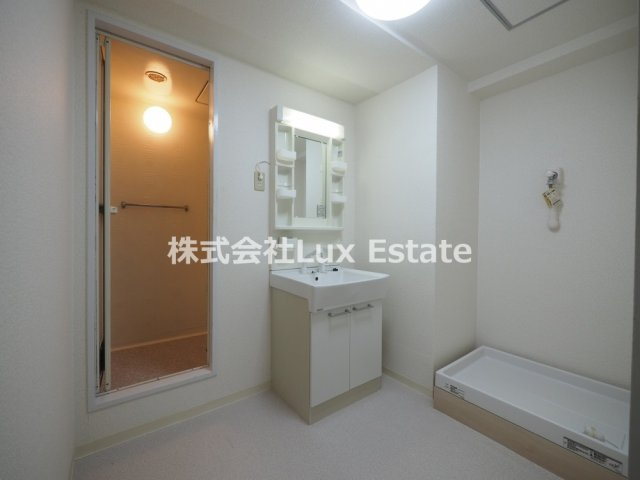 淺沼谷町マンションの洗面所