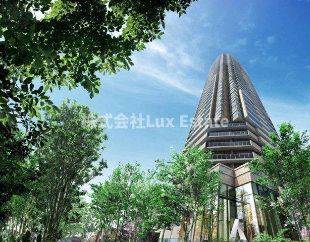 グランドメゾン上町台レジデンスタワーの外観