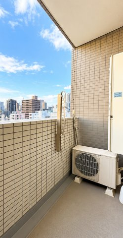 プレスト博労町のバルコニー