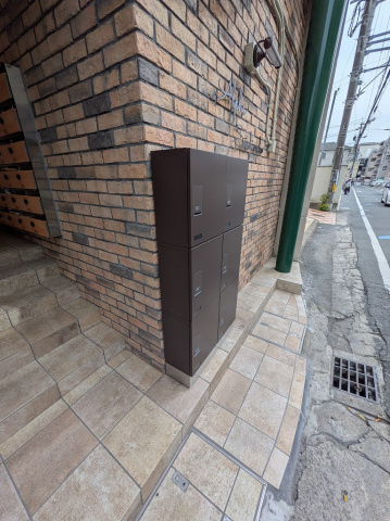 アルファ清心町Iのエントランス