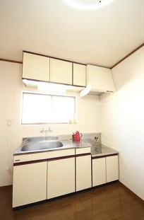 日暮コーポのキッチン|※別部屋参考写真