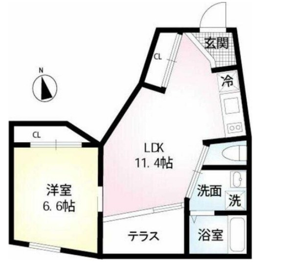 コトリクの間取り