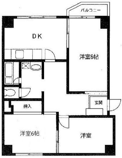 KODAヒルズ武蔵関の間取り