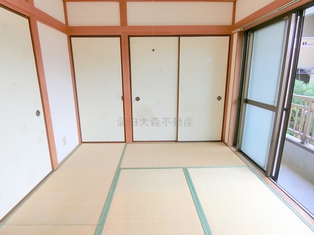 グリーンハウスの内装|和室6帖