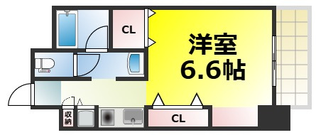 【間取り】 | エル・セレーノ九条 仲介手数料無料
