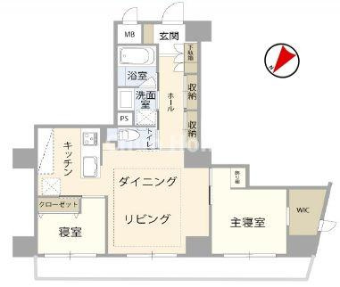 東和パークハイツ墨田の間取り|角部屋！