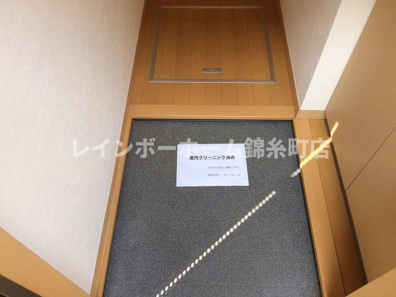 リバーパーク隅田Ⅰの玄関