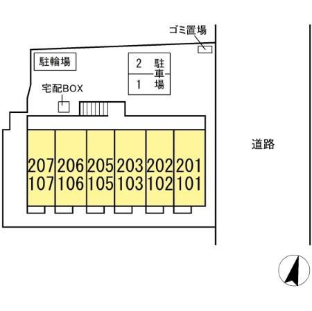 ラルゴの区画図