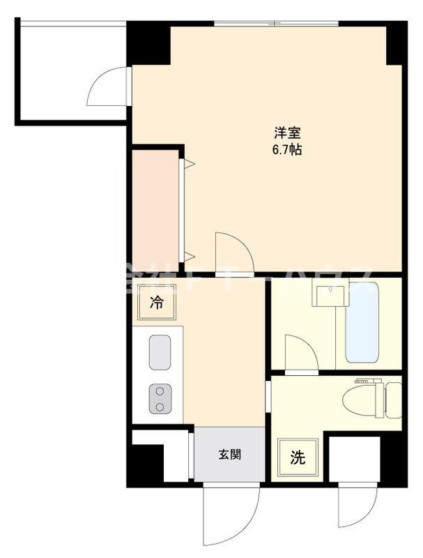 ベレール・サツキの間取り
