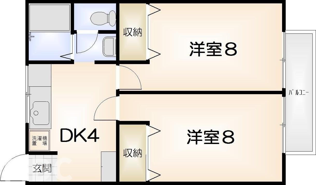 セジュール林の間取り