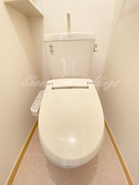 藤沢市城南１丁目のアパートのトイレ