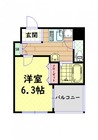 【間取り】 | B-RISE新町
